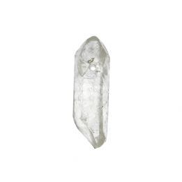 Colgante Agujero Bruto Punta  Cuarzo Cristal 4cm